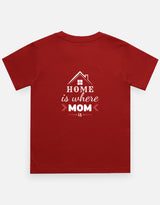 MOM Crew Neck T-Shirt for Kids | Soft 100% Cotton Graphic Tee