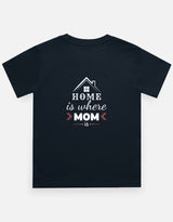 MOM Crew Neck T-Shirt for Kids | Soft 100% Cotton Graphic Tee