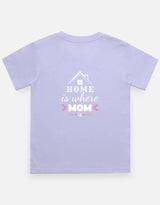 MOM Crew Neck T-Shirt for Kids | Soft 100% Cotton Graphic Tee