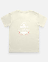 MOM Crew Neck T-Shirt for Kids | Soft 100% Cotton Graphic Tee