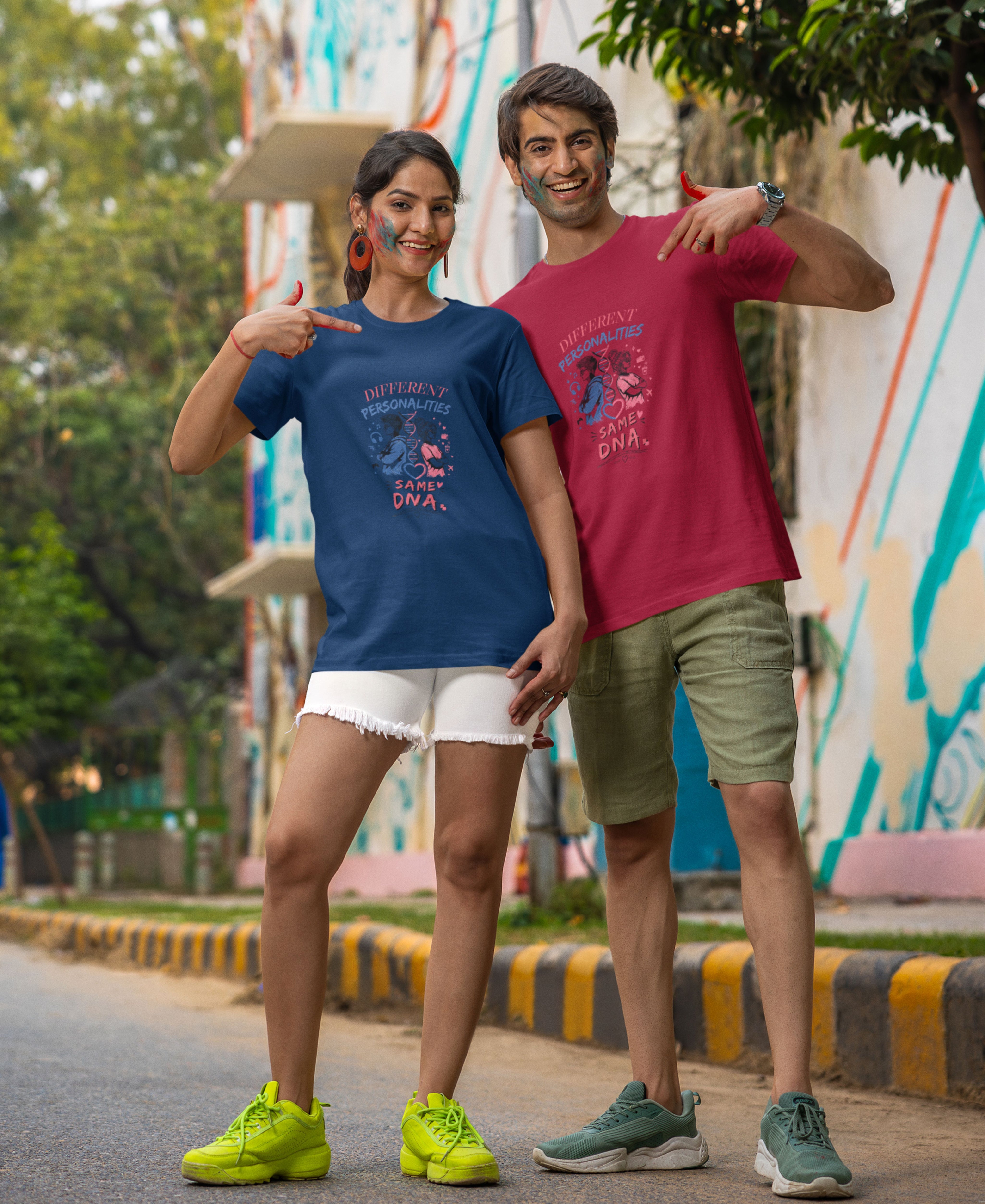 Different Personalities Same DNA - Raksha Bandhan Special Collection by Wearwordz