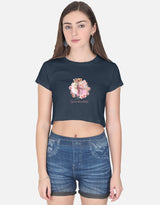 Wonderful Women Crop Top | Half Sleeve Cotton | WearWords