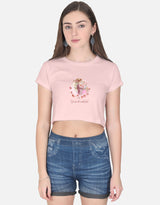 Wonderful Women Crop Top | Half Sleeve Cotton | WearWords