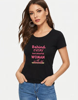 Successful | Women's Cotton T-Shirt | Wearwordz