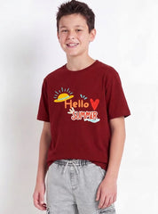 Summer Love Kids Unisex Crew Neck T-Shirt