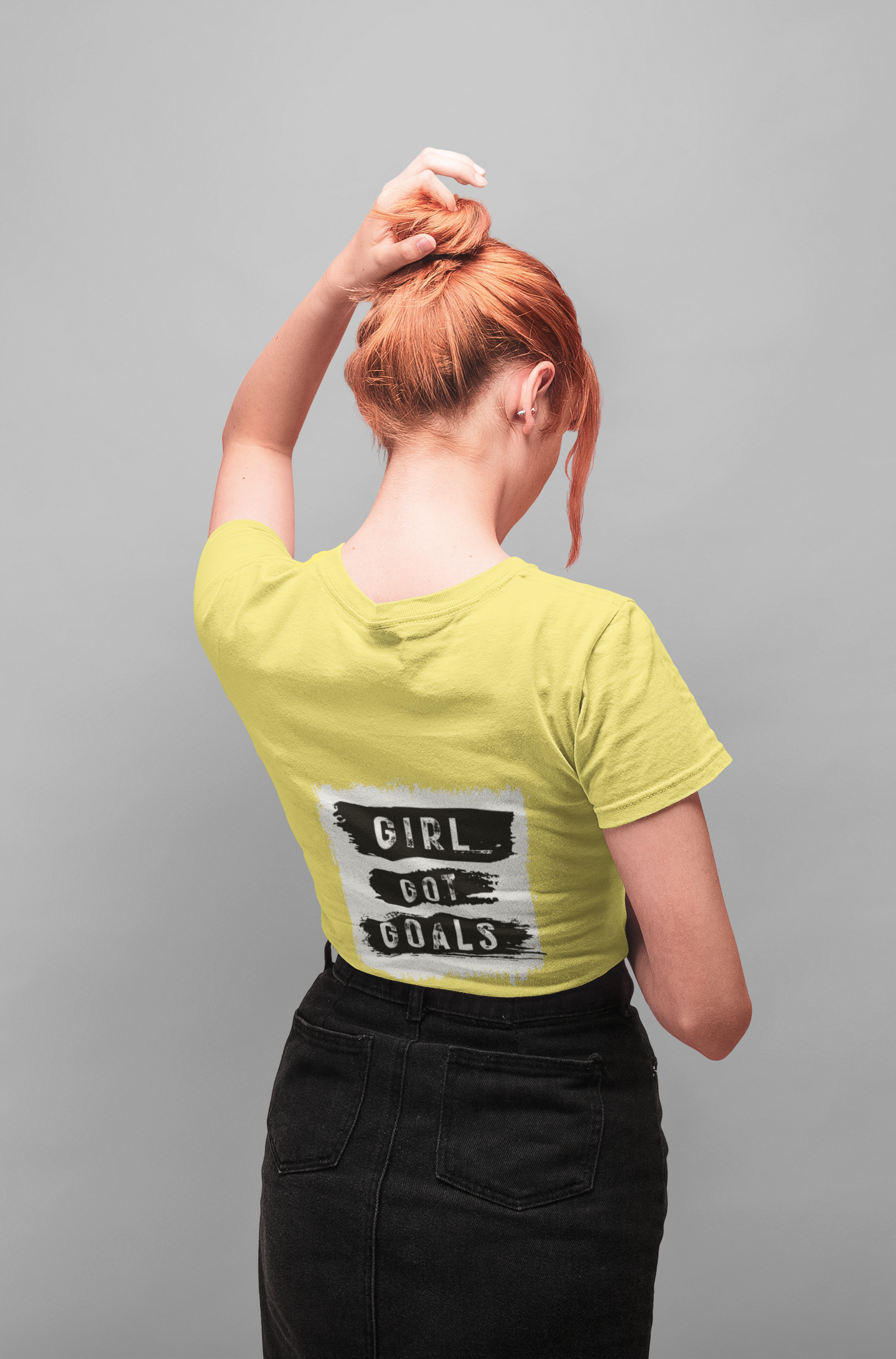 Goals | Women's Cotton T-Shirt | Wearwordz