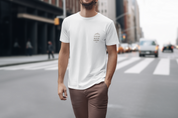 Focus Build Grow Unisex Graphic Crew T-Shirt