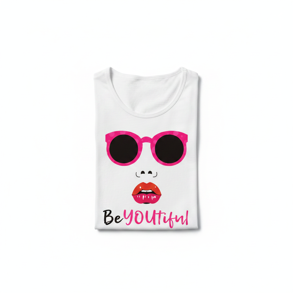 Folded Tank Top Mockup