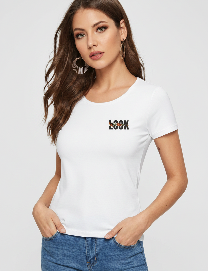 LOOK Tiger Design Right Chest Logo Position