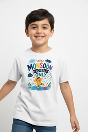 Monsoon Lovers Only - Model Wearing Mockup