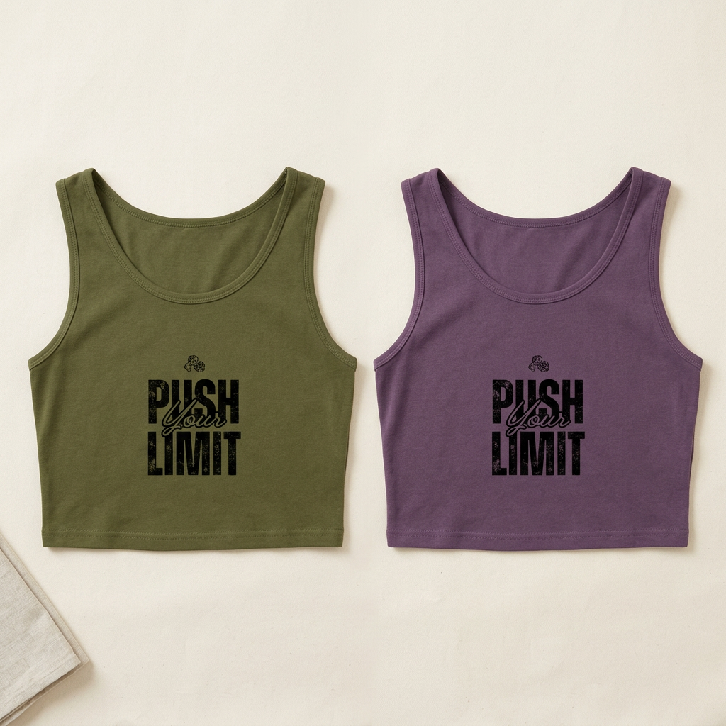 Olive green and purple flat lay