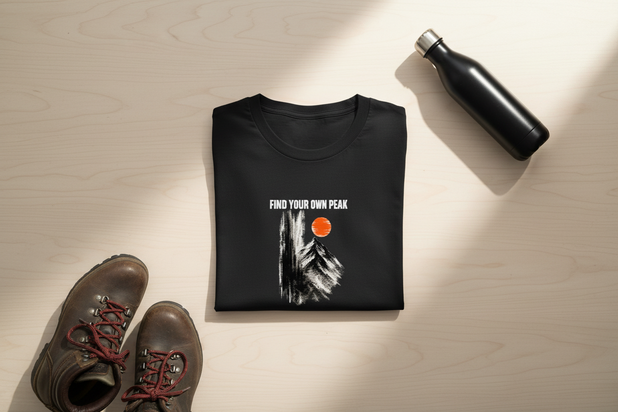 Own Peak - Folded Mockup