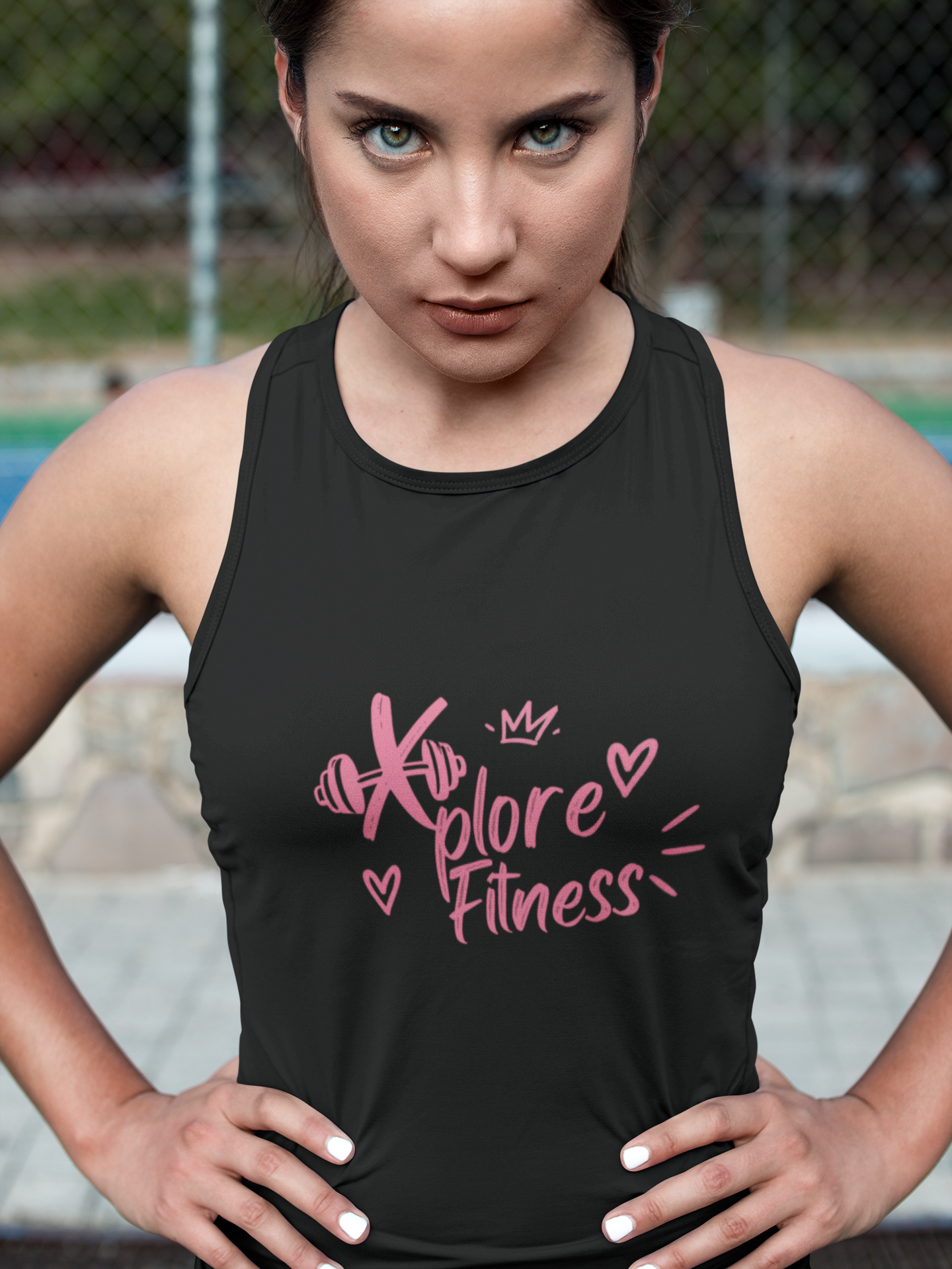 Xplore Fitness Women's Cotton Crop Tank