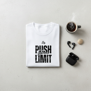 Push Your Limits Folded - White