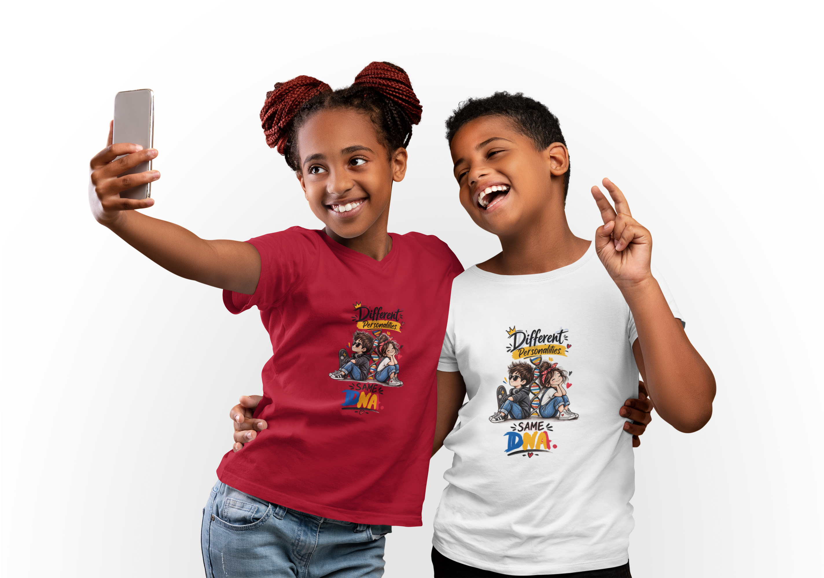 DNA Kids Crew Neck T-Shirt | 100% Cotton | Unisex