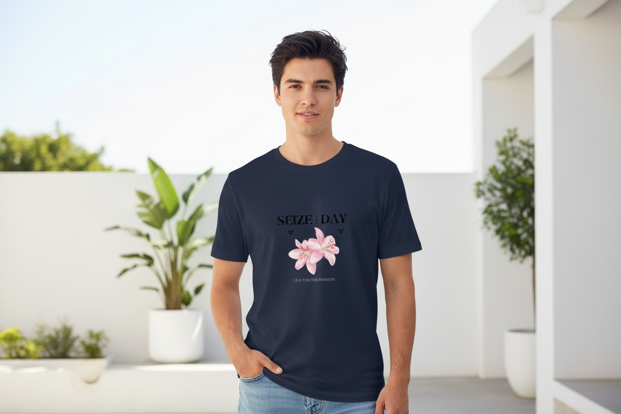 Seize The Day - Model Navy Blue