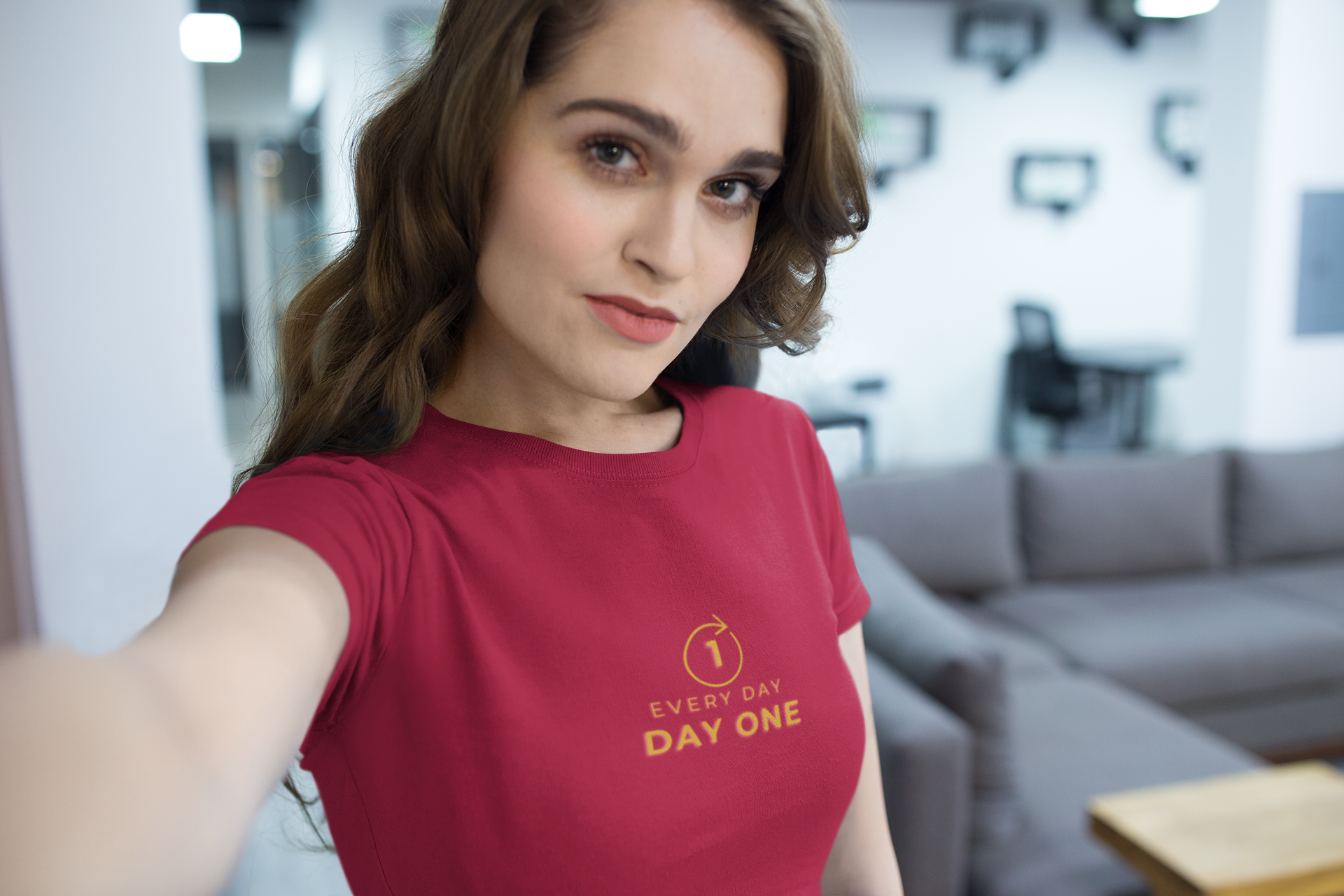 Every Day Day One Unisex Graphic Crew T-Shirt