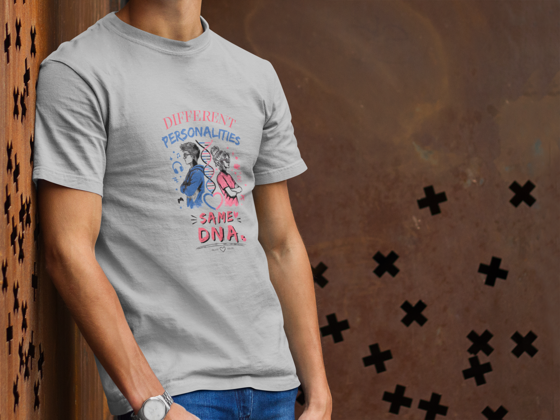 DNA Unisex Classic Crew T-Shirt | 100% Cotton | 180 GSM