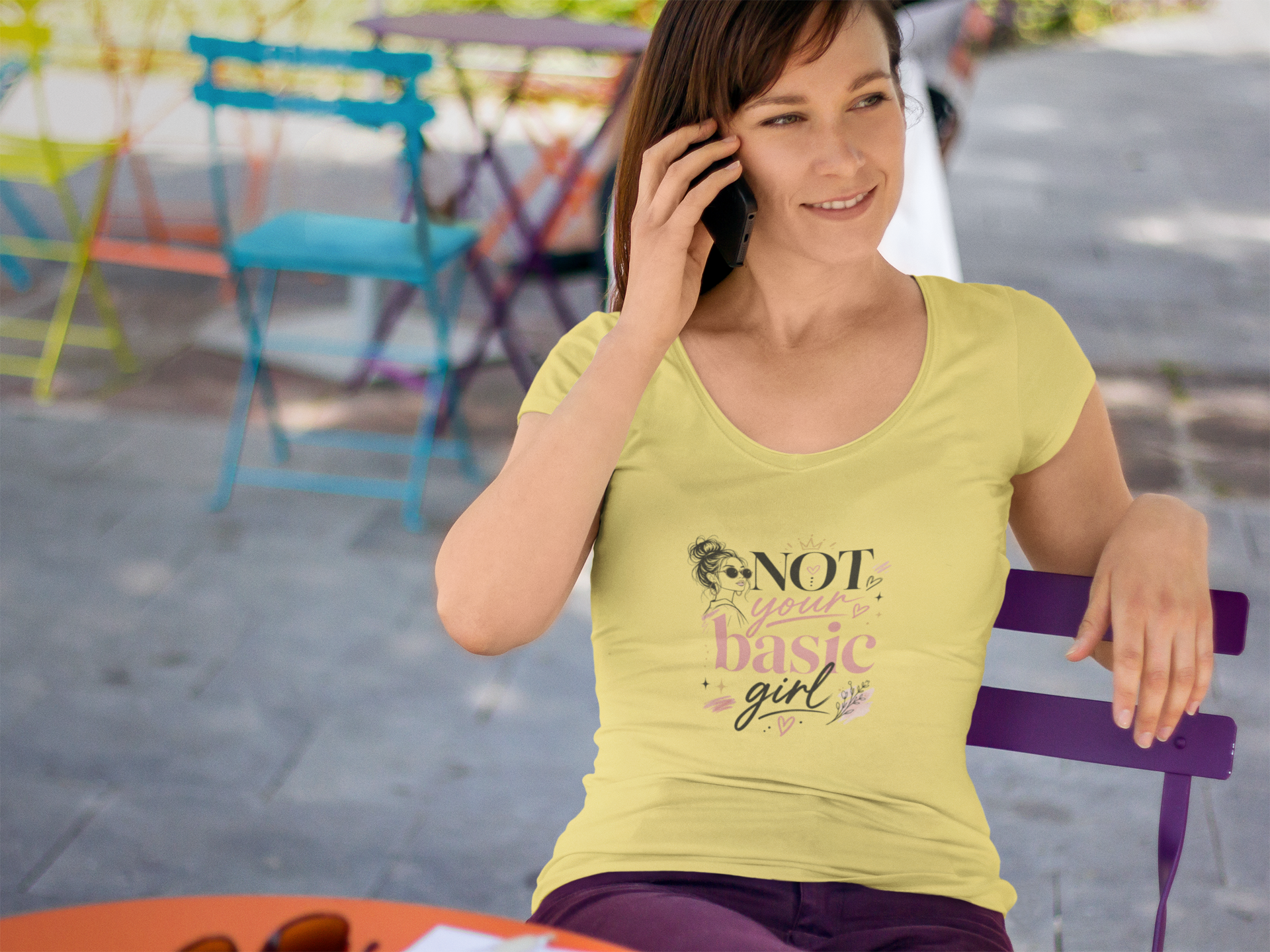 Not So Basic | Women's Cotton T-Shirt | WearWords