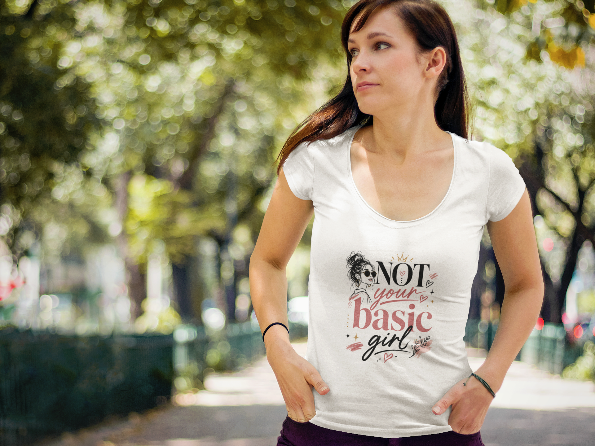 Not So Basic | Women's Cotton T-Shirt | WearWords
