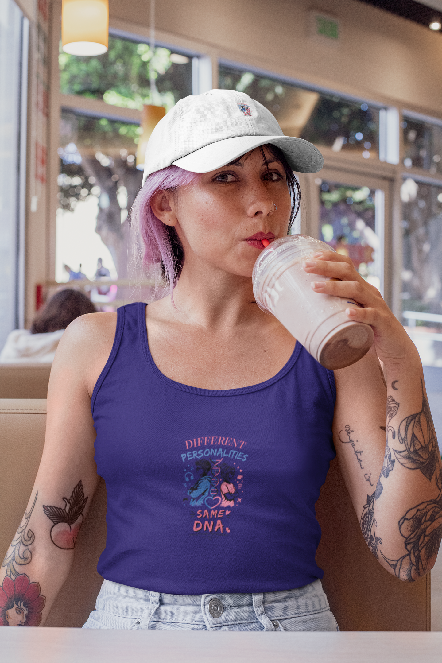 DNA Crop Tank | 100% Cotton | Unisex