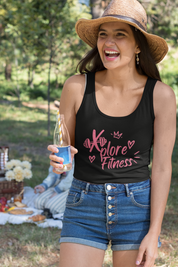 Xplore Fitness Women's Cotton Crop Tank