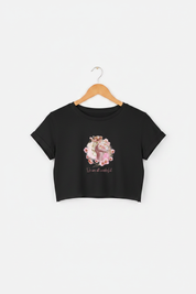 Wonderful Women Crop Top Hanger - Black